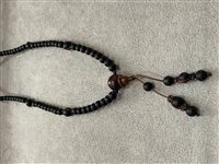 Collana Tamashii Mudra in Tessuto Onice NHS1500-64 - NHS1500-64